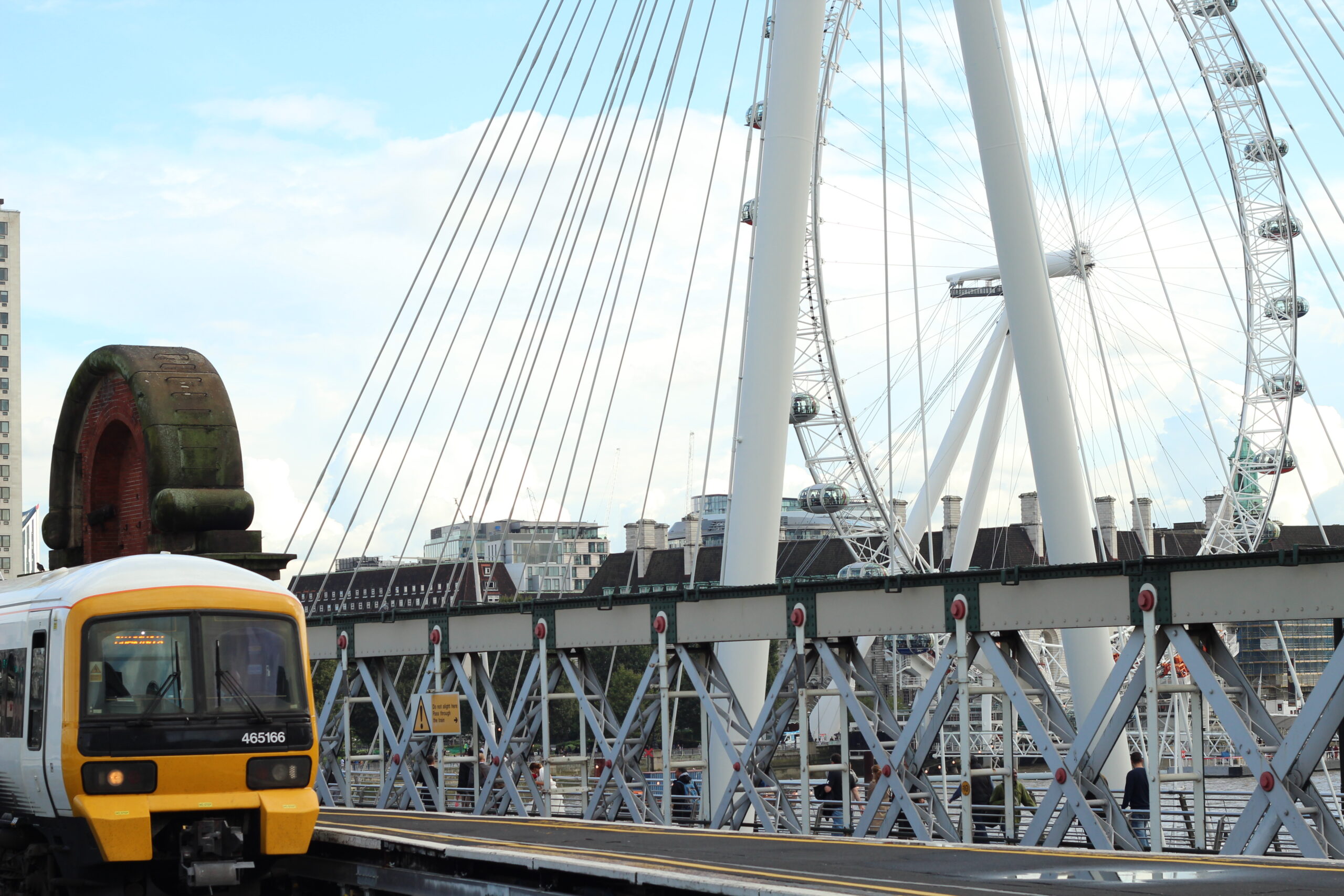 A Networker train at Charing Cross